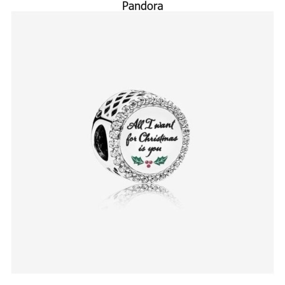 Authentic All I Want for Christmas Charm